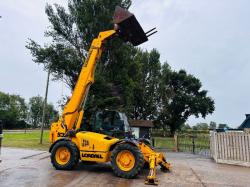 JCB 532-120 4WD TELEHANDLER *12 METER REACH* C/W BUCKET & PALLET TINES *VIDEO*