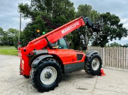 MANITOU MT1030 4WD TELEHANDLER *10 METER REACH* C/W PALLET TINES *VIDEO*