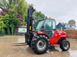 MANITOU M26-4 ROUGH TERRIAN 4WD FORKLIFT C/W PICK UP HITCH *VIDEO*