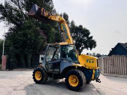 SANDERSON TL6ST 4WD TELEHANDLER *AG-SPEC* C/W BUCKET & PICK UP HITCH *VIDEO*