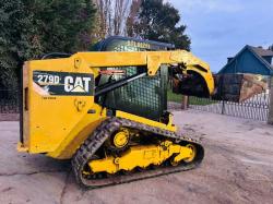 CATERPILLAR 279D TRACKED SKIDSTEER *YEAR 2017* C/W BUCKET *VIDEO*