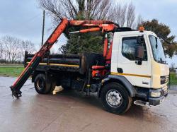 DAF LF55.220 4X2 TIPPER LORRY C/W ATLAS 92.2 CRANE *VIDEO*