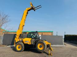 JCB 535-125 HIGH VIS TELEHANDLER *YEAR 2017*C/W PALLET TINES*VIDEO*