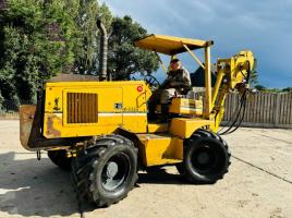 VERMEER V-7550 4WD PIPE LAYER C/W VIBRATING PLOW & FRONT WEIGHTS *VIDEO*