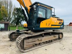 HYUNDAI HX300L EXCAVATOR *YEAR 2018, 4950 HOURS* C/W QUICK HITCH