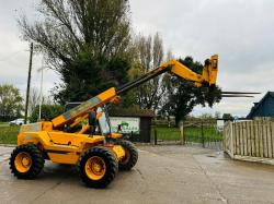 JCB 520 4WD TELEHANDLER C/W 4 WHEEL STEER & PALLET TINES *VIDEO*