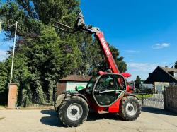 MANITOU 735 4WD TELEHANDLER *YEAR 2016, AG-SPEC* C/W PICK UP HITCH *VIDEO*