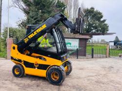 JCB TLT25D TELETRUCK C/W PALLET TINES & FULLY GLAZED CABIN