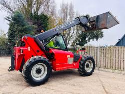 MASSEY FERGUSON 9254 4WD TELEHANDLER *AG-SPEC* C/W BUCKET & PALLET TINES *VIDEO*