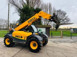 DIECI 26.6 AGRI FARMER 4WD TELEHANDLER *YEAR 2014, AG-SPEC* C/W PICK UP HITCH *VIDEO*