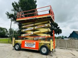 JLG 210-25 4WD SCISSOR LIFT *21 METER WORKING HEIGHT* C/W EXTENDABLE PLATFORM *VIDEO*