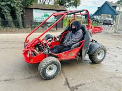 MOTO ROMA 300CC PETROL RIDE ON BUGGY C/W ROLE FRAME *VIDEO*