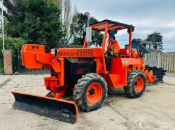 DITCH WITCH 7610DD 4WD TRENCHER C/W FRONT WEIGHTS & BLADE 