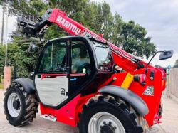 MANITOU MT733 4WD TELEHANDLER *YEAR 2022, ONLY 2254 HOURS* C/W TINES *VIDEO*