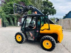 JCB 516-40 4WD TELEHANDLER *YEAR 2018, 3066 HOURS* C/W PALLET TINES *VIDEO*