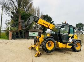 NEW HOLLAND LM1333 4WD TELEHANDLER *13 METER REACH* C/W PALLET TINES *VIDEO*